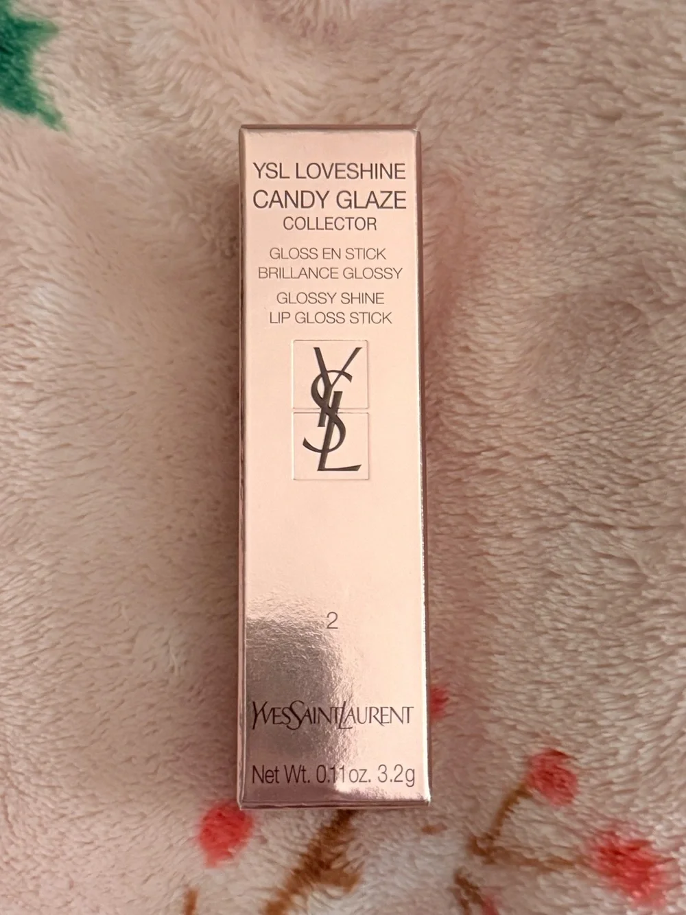 YSL Candy Glaze Lip Gloss Stick Limited Edition